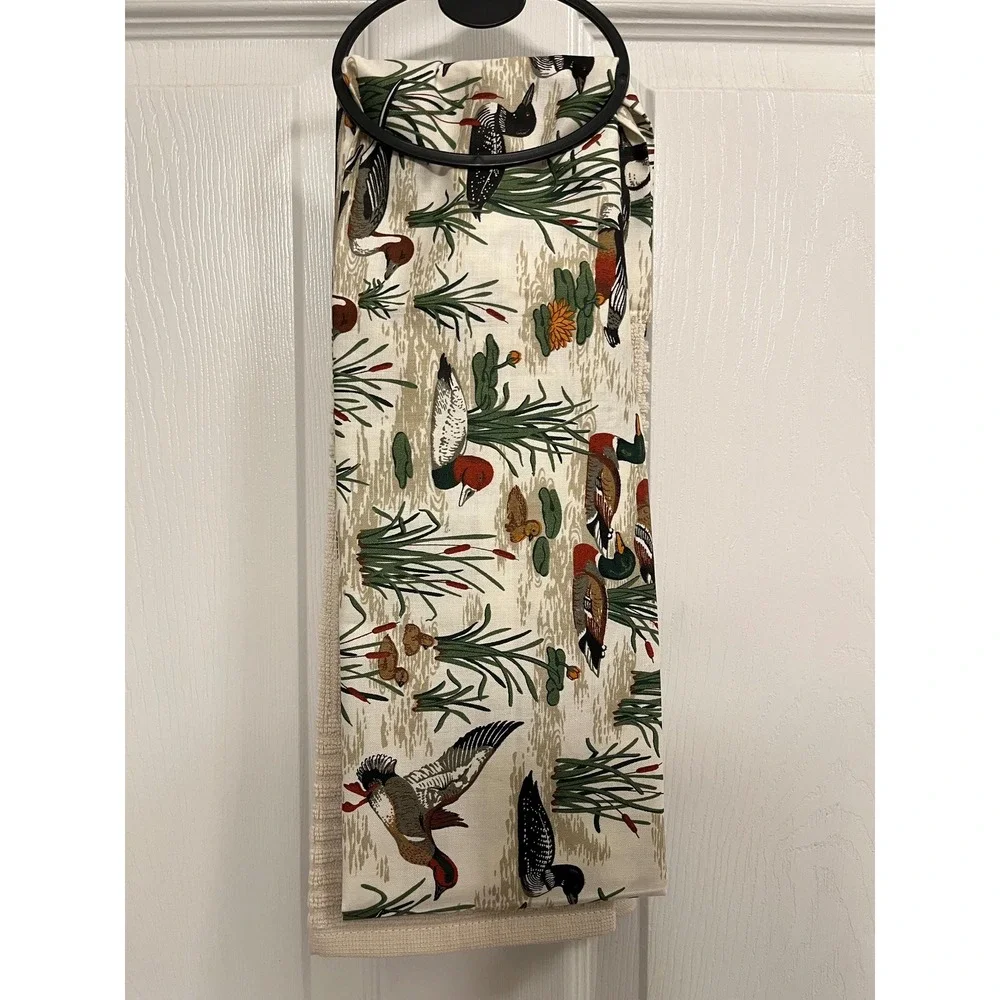 Duck Kitchen Scarf: Wildlife Kitchen Boa, Hand Towel